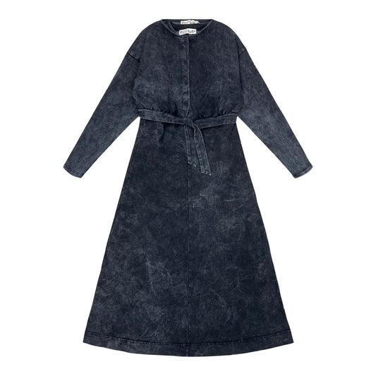 Black Mineral Wash Jumper Set