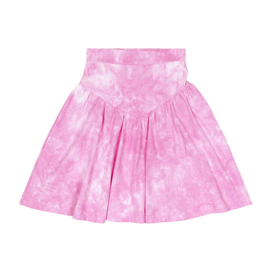 Barbie Pink Acid Wash Skirt
