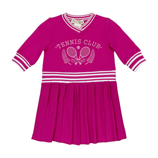 Pink Tennis Logo Dress