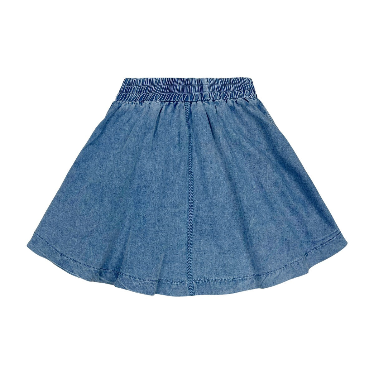 Midwash Denim Circle Skirt