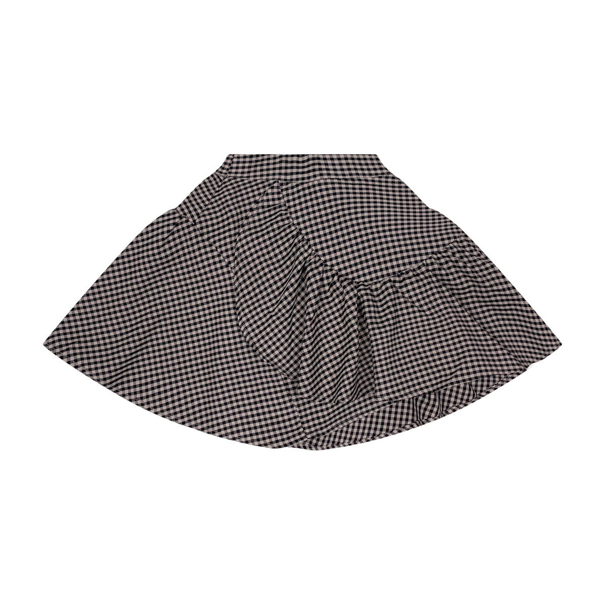 Brown / Off-White Tweed Skirt