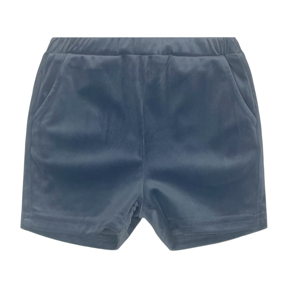 Blue Velvet Shorts