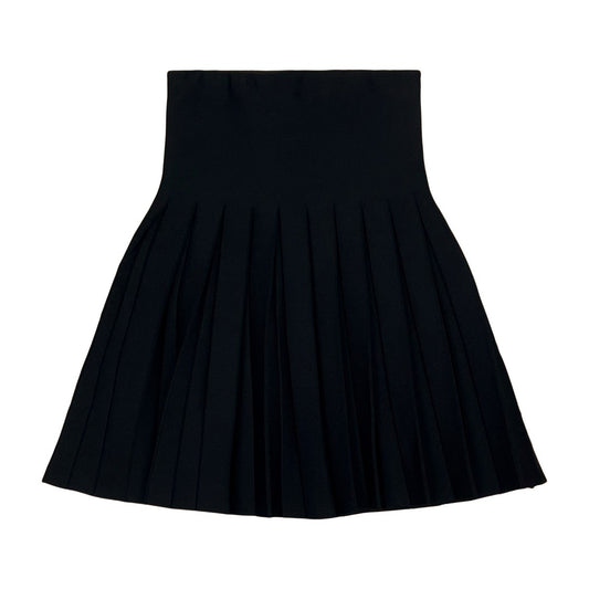 Black Pleated Skirt