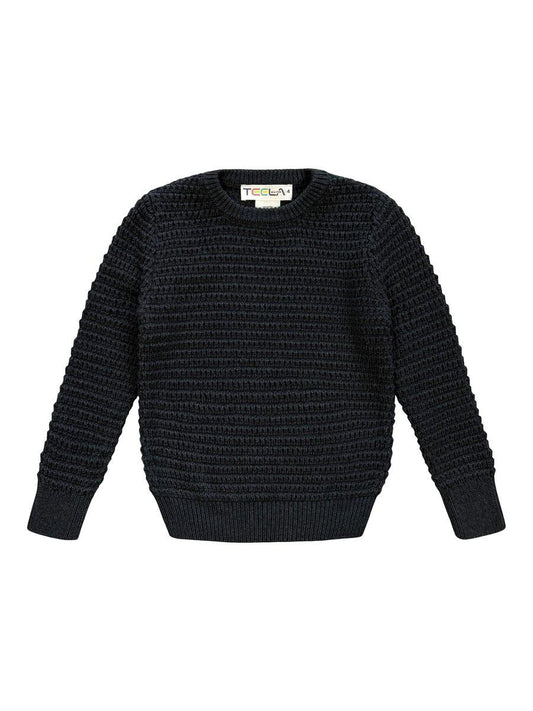 Charcoal Weave Sweater