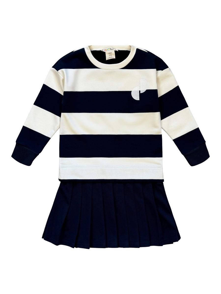 Navy Stripe Dress