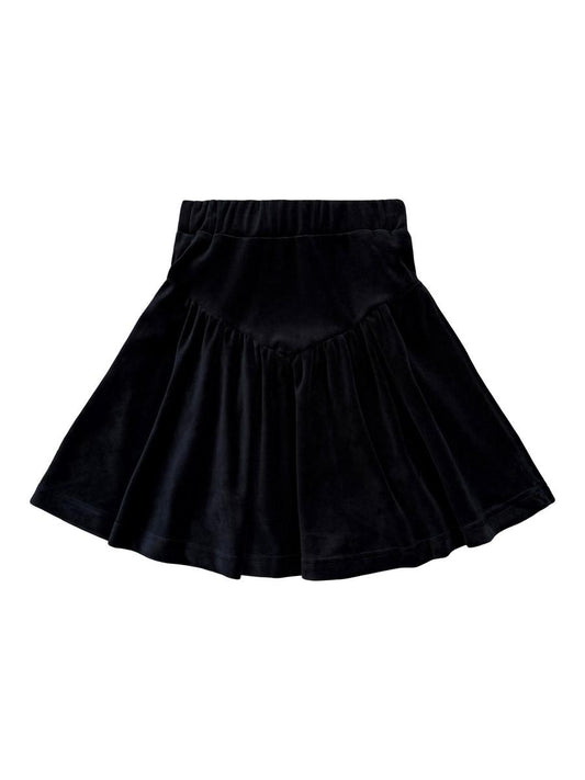 Black Velour Skirt