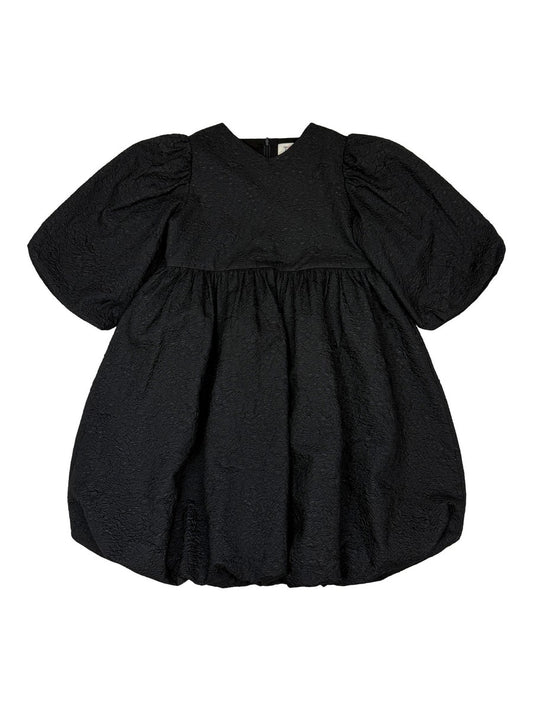 Black Brocade Dress
