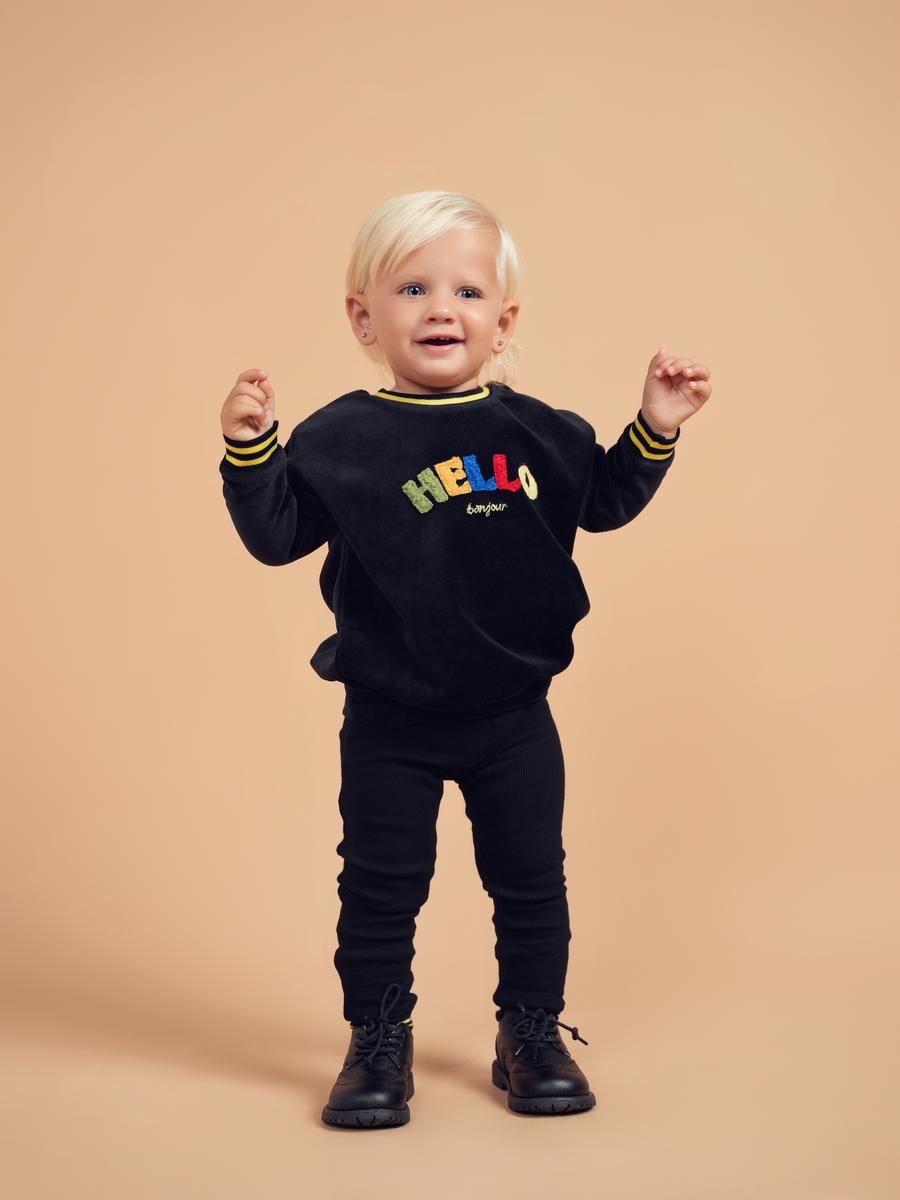 Black Hello Set