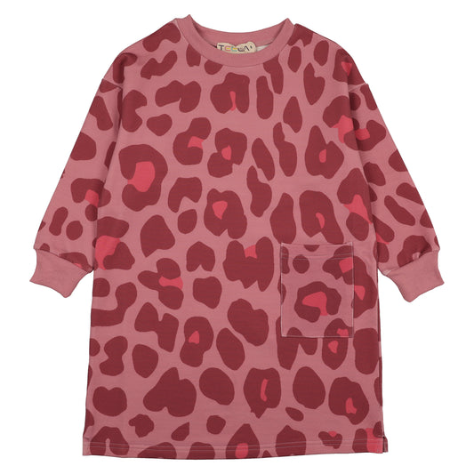 Pink Leopard Dress