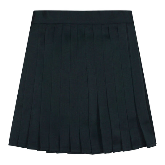 Black Short Pleated Skirt