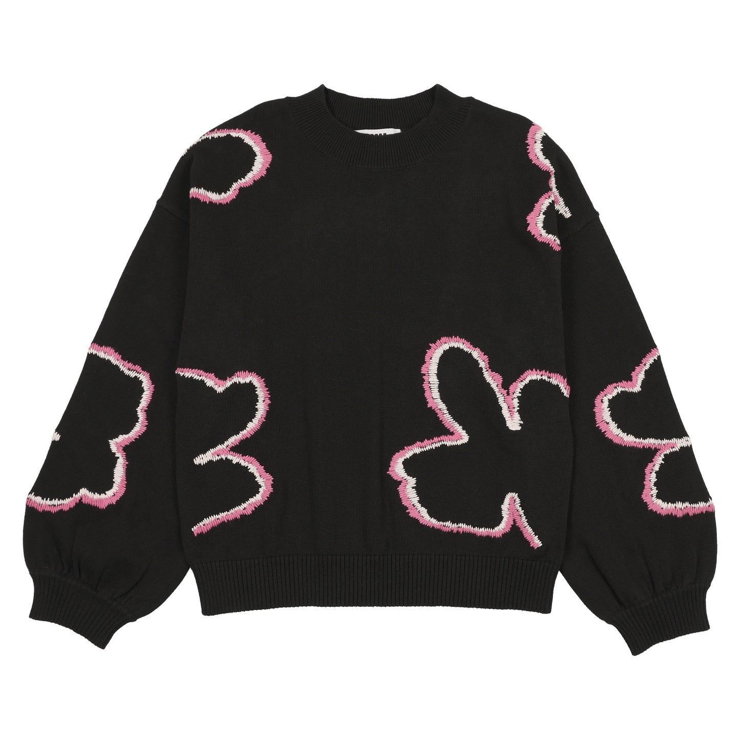 Black Yarn Teen Sweater