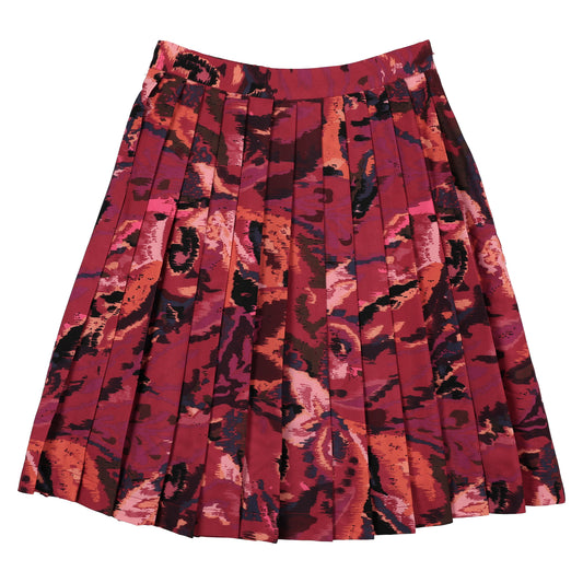 Floral Ava Pleated Skirt