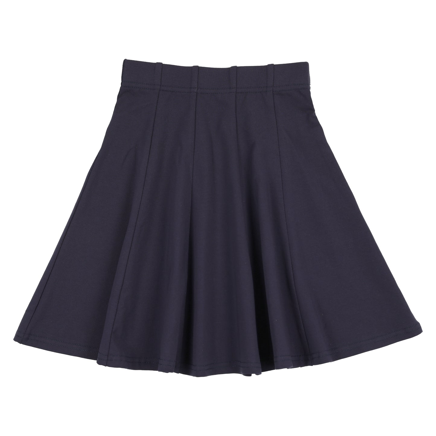 Navy Panel Skirt