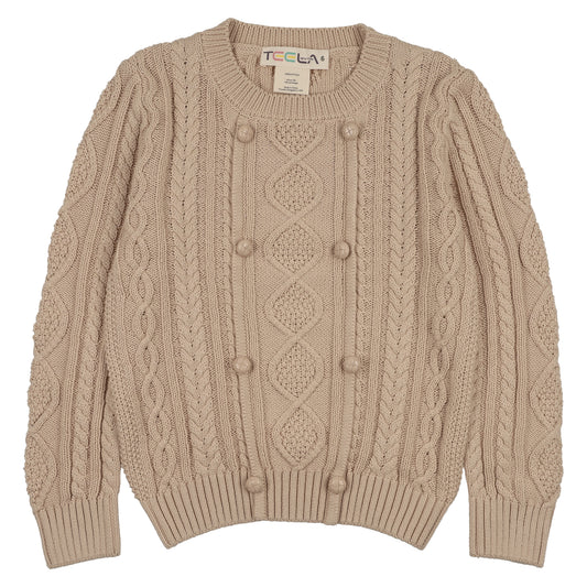Beige Cable Blazer