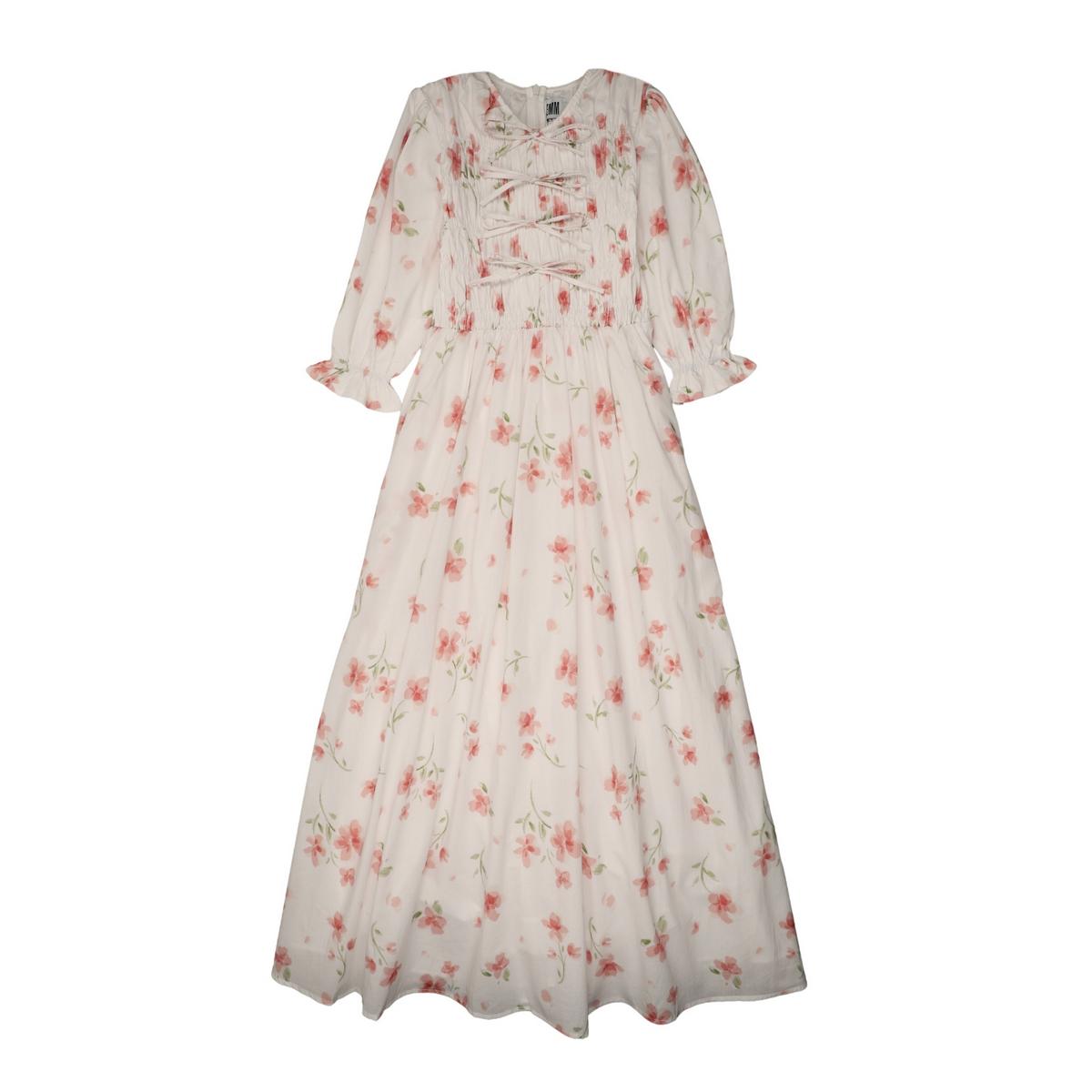 Rose Smocked Dress