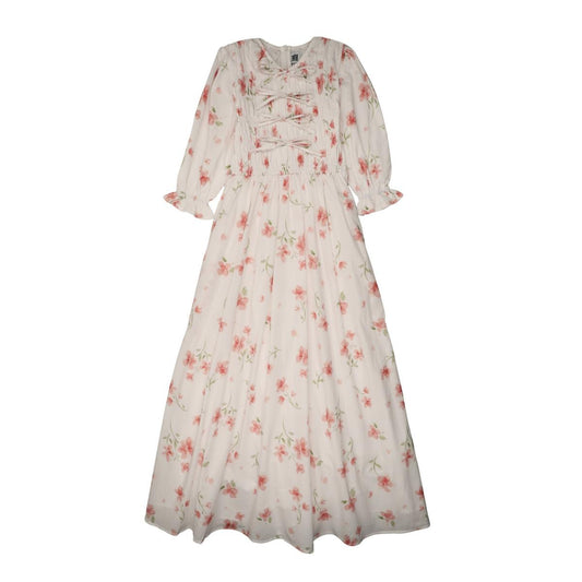 Rose Smocked Dress