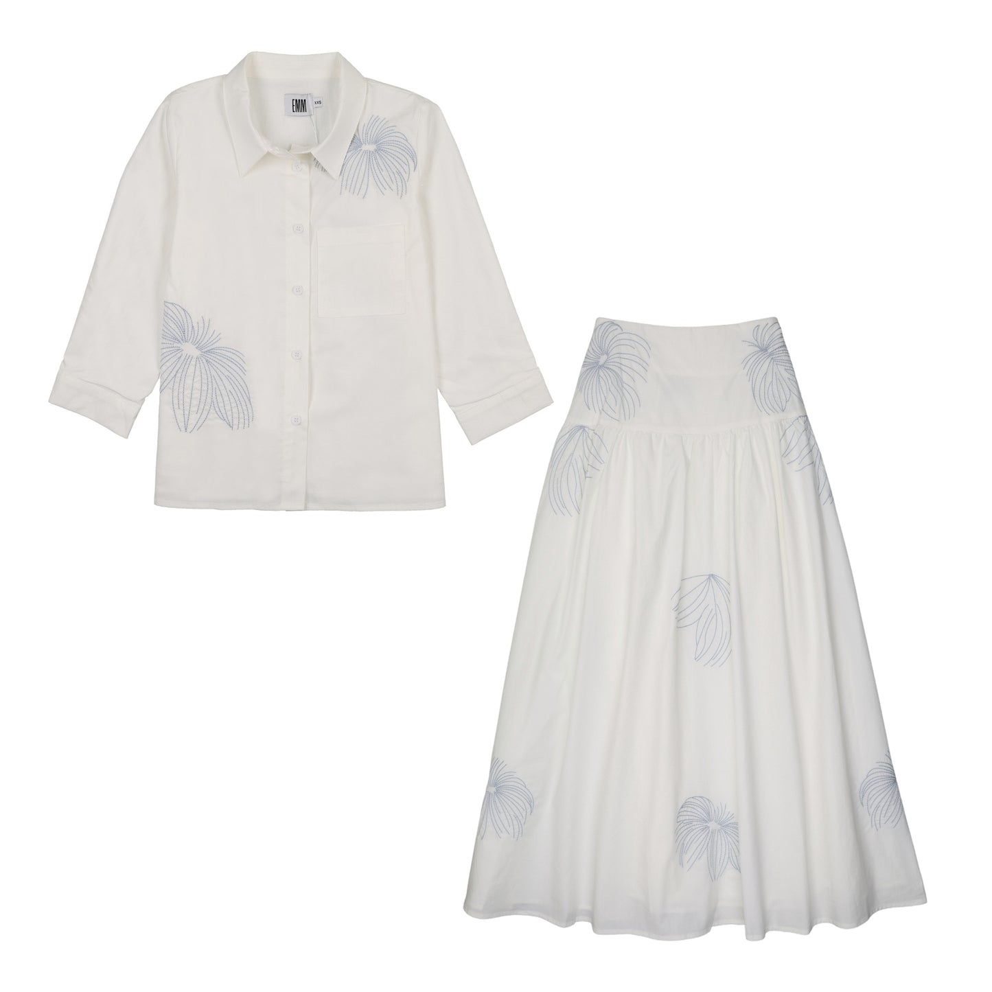 Burst Shirt Set
