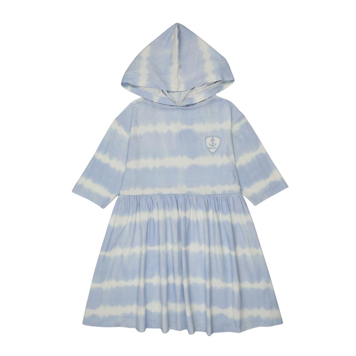 Blue Tie Dye Dress