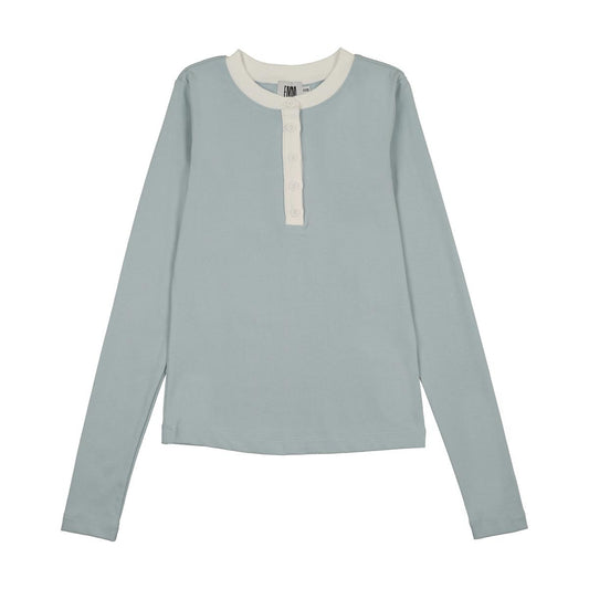 Blue Henley Tee