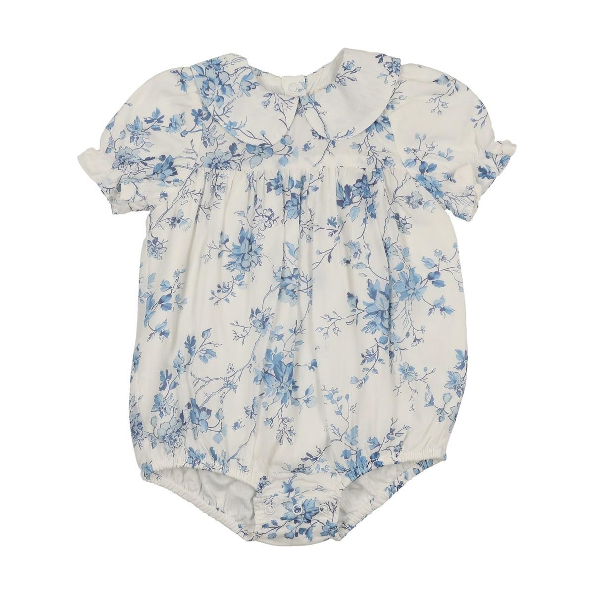 Blue Toile Romper/Set