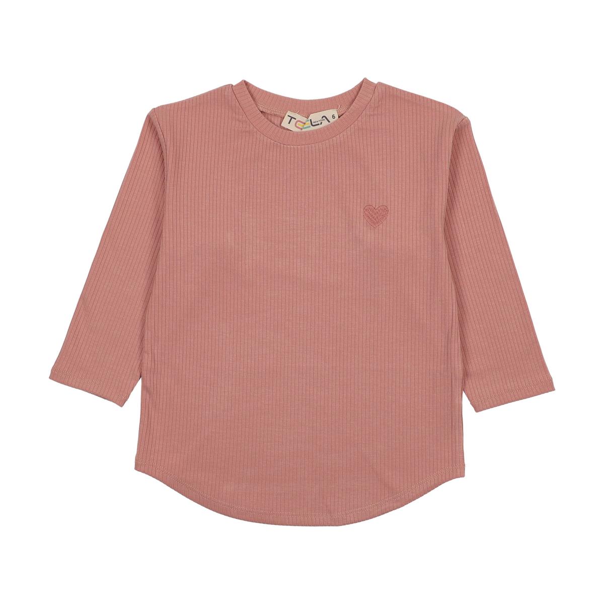 Mauve Ribbed Top