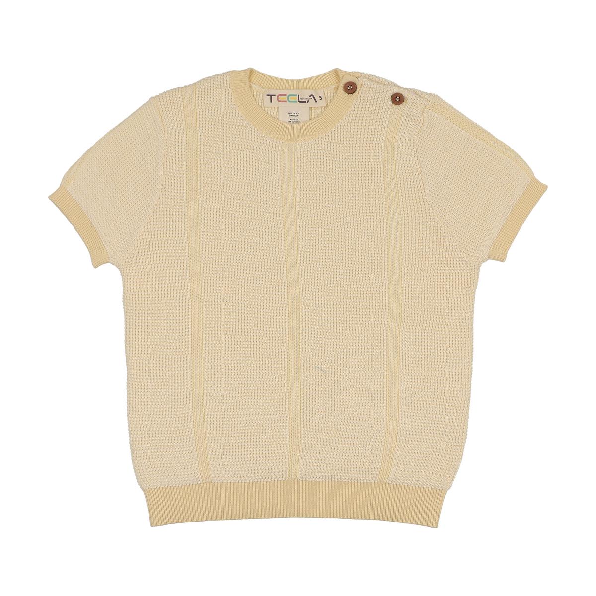 Yellow Knit Boy Sweater
