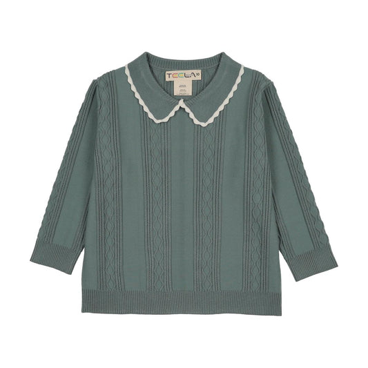 Seafoam Knit Top