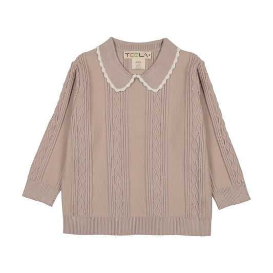 Light Pink Knit Top