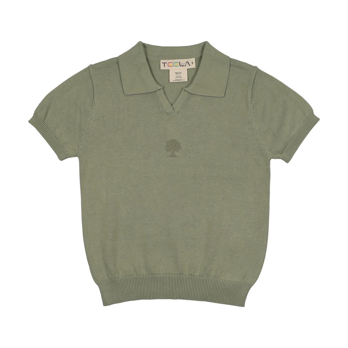 Green Knit Boy Sweater