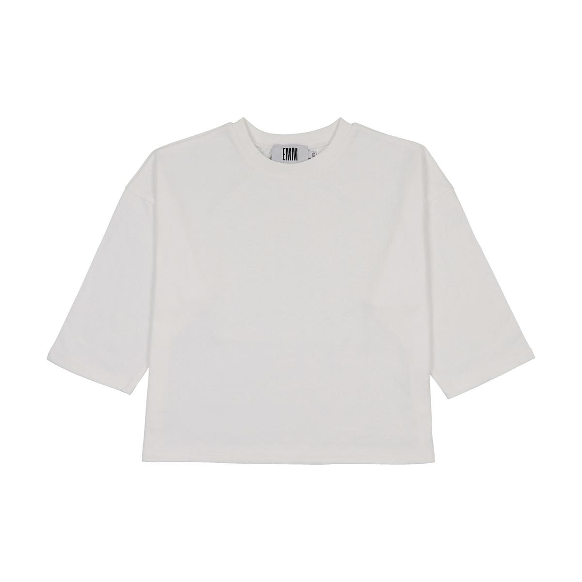 White Oversized Boxy Tee