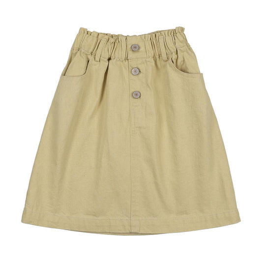 Yellow Twill Skirt