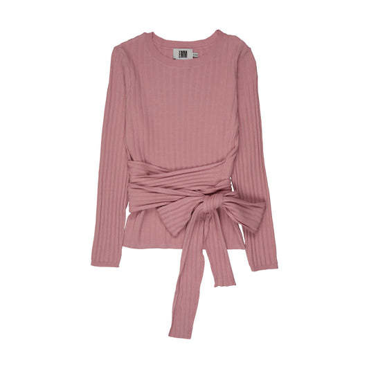 Mauve Wrap Over Top