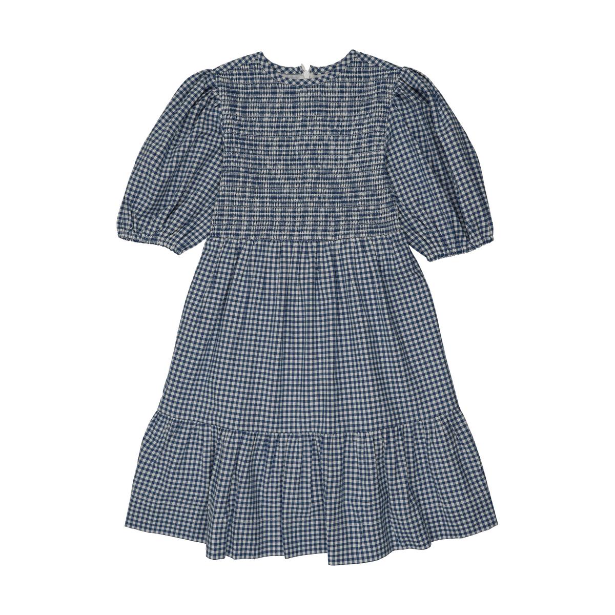 Blue Gingham Dress – Teela