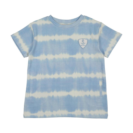 Blue Tie Dye Boy Top