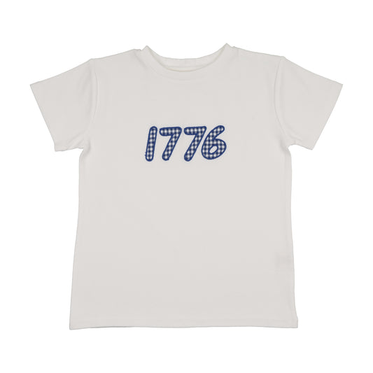 Blue Gingham Boys Top