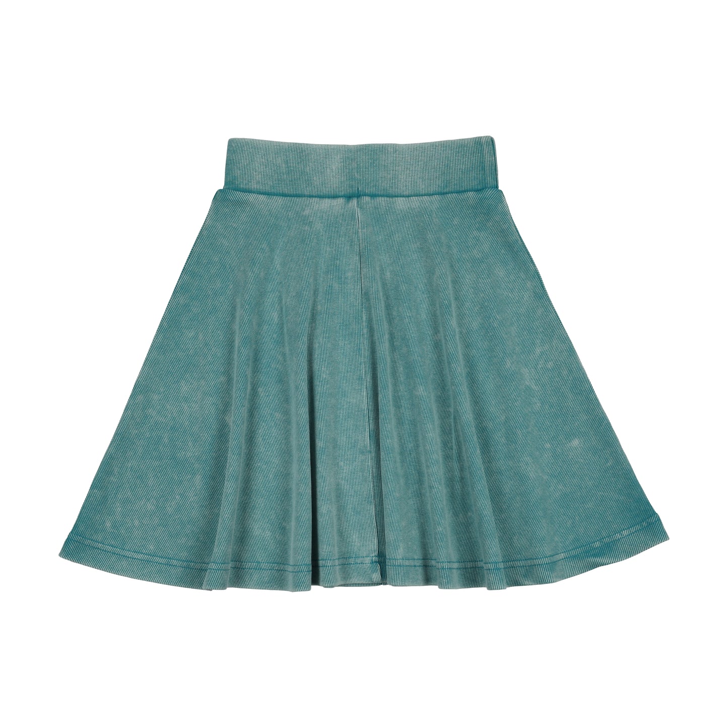 Teal Mineral Wash Skirt