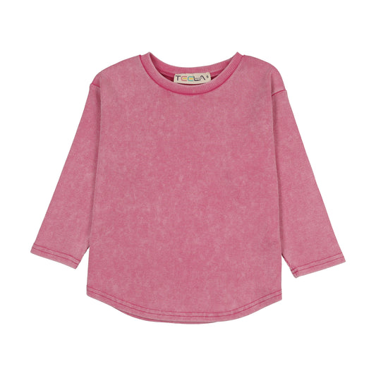 Pink Mineral Wash Tee