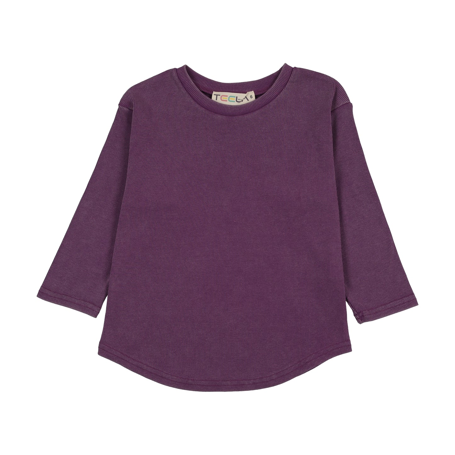 Purple Mineral Wash Tee