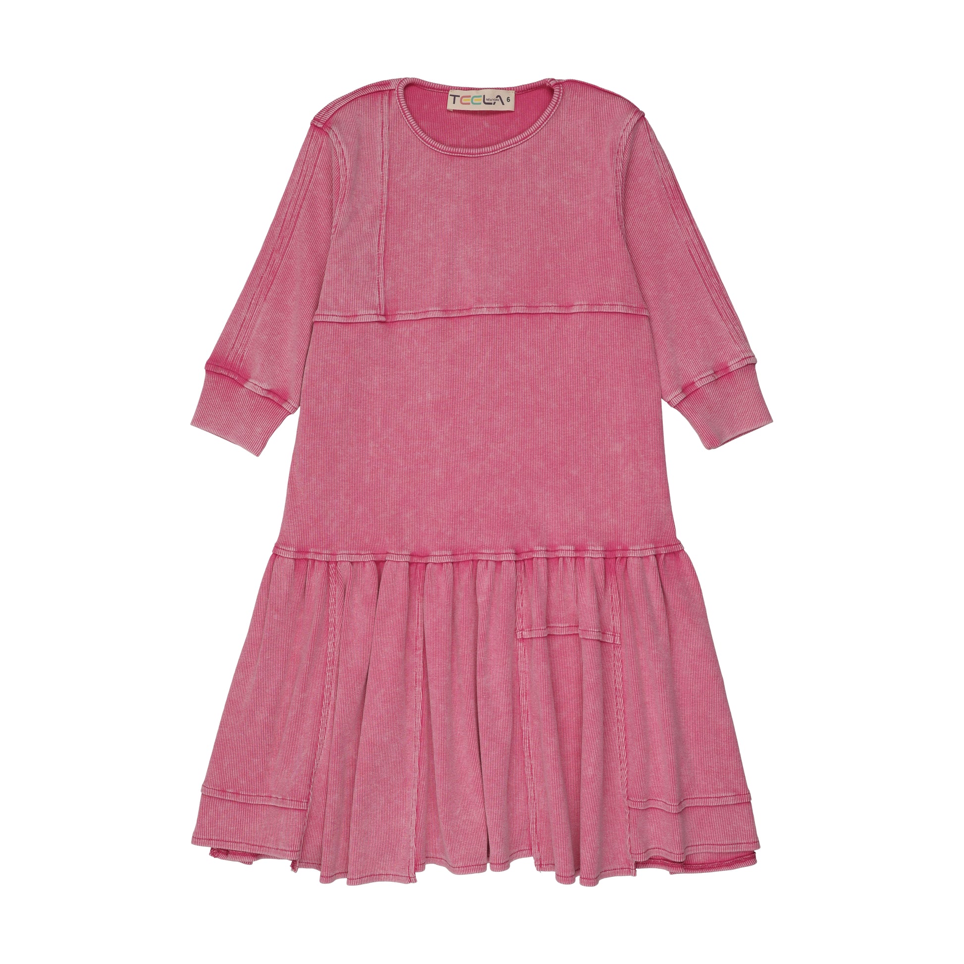 Pink Mineral Wash Dress