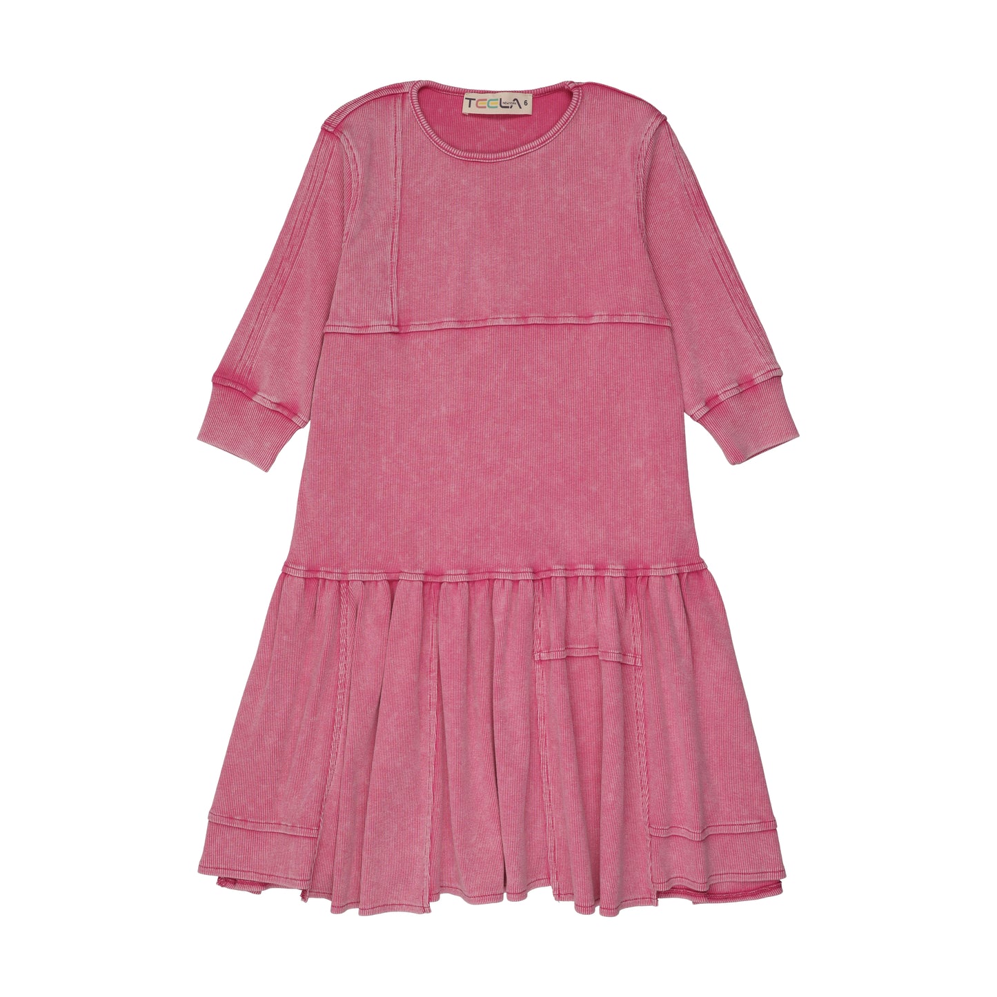 Pink Mineral Wash Dress