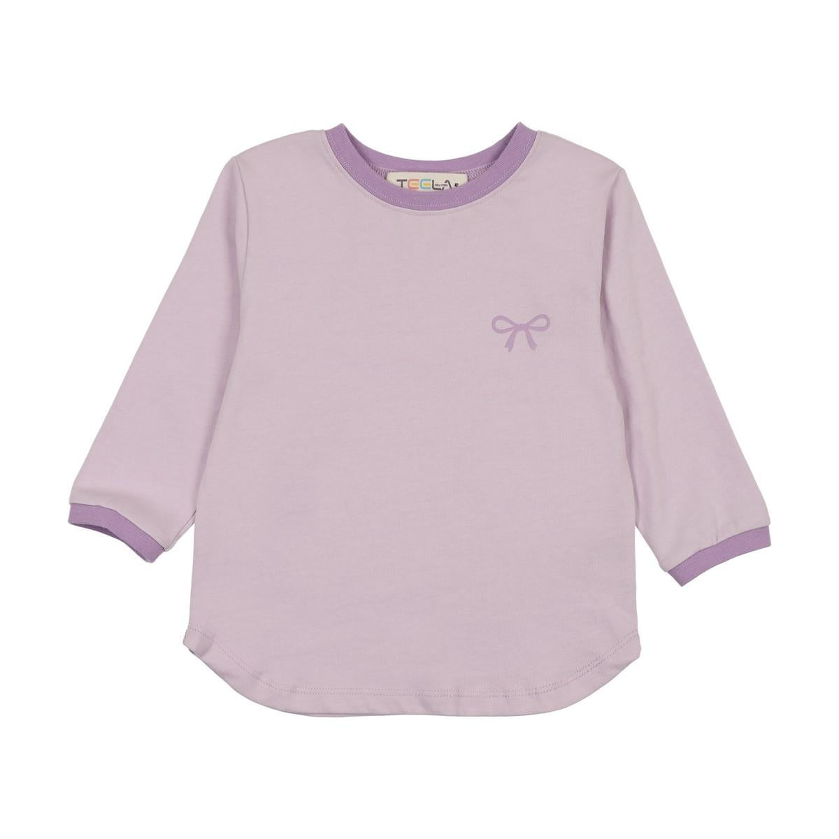 Lavander Bow Solid Tee