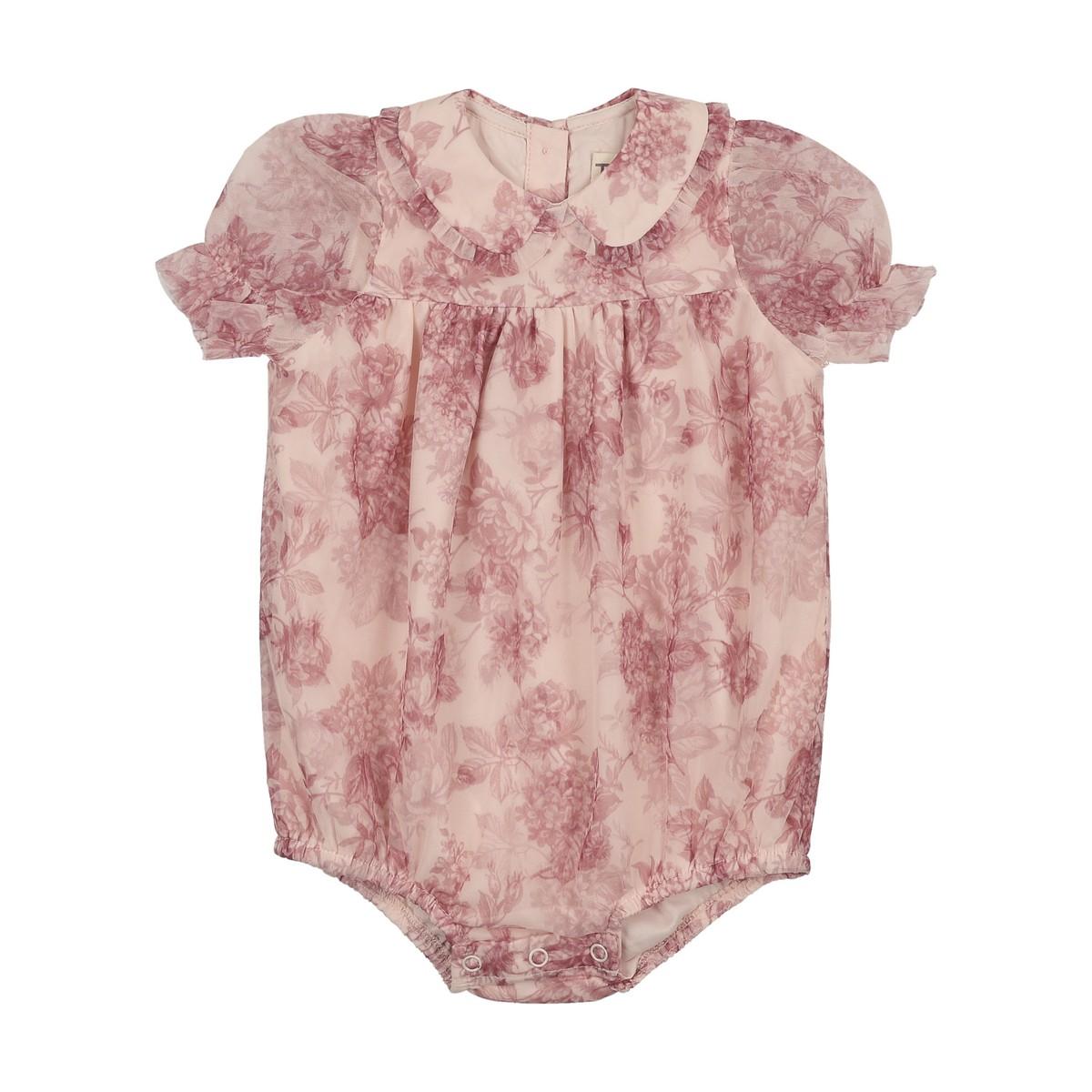 Mauve Tulle Romper/Set