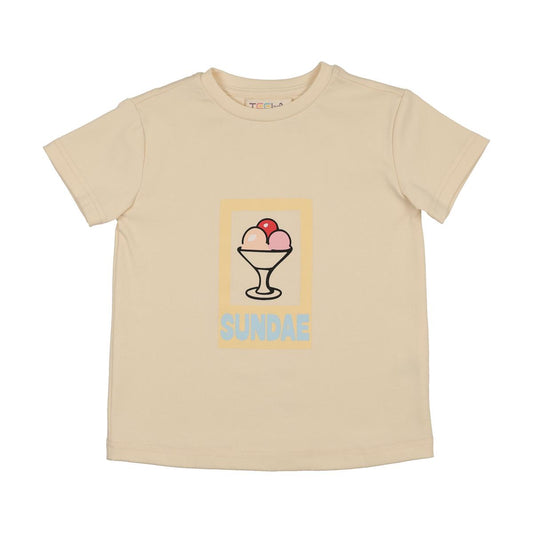 Beige Sundae Boy Top